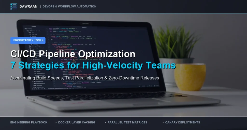 CI/CD Pipeline Optimization 7 Practical Strategies for High-Velocity Teams by Dawraan