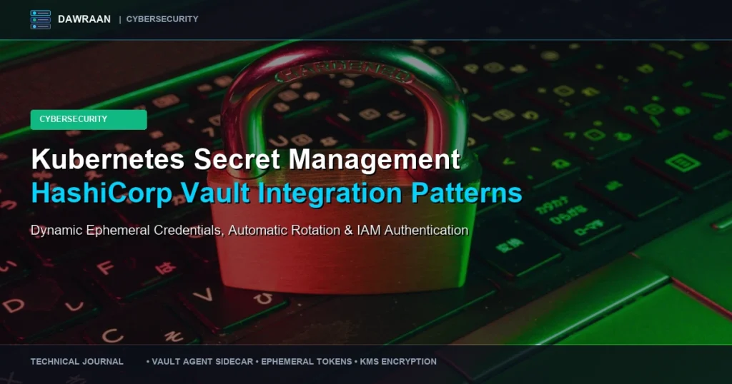 Secret Management in Kubernetes: HashiCorp Vault Integration Patterns by Dawraan