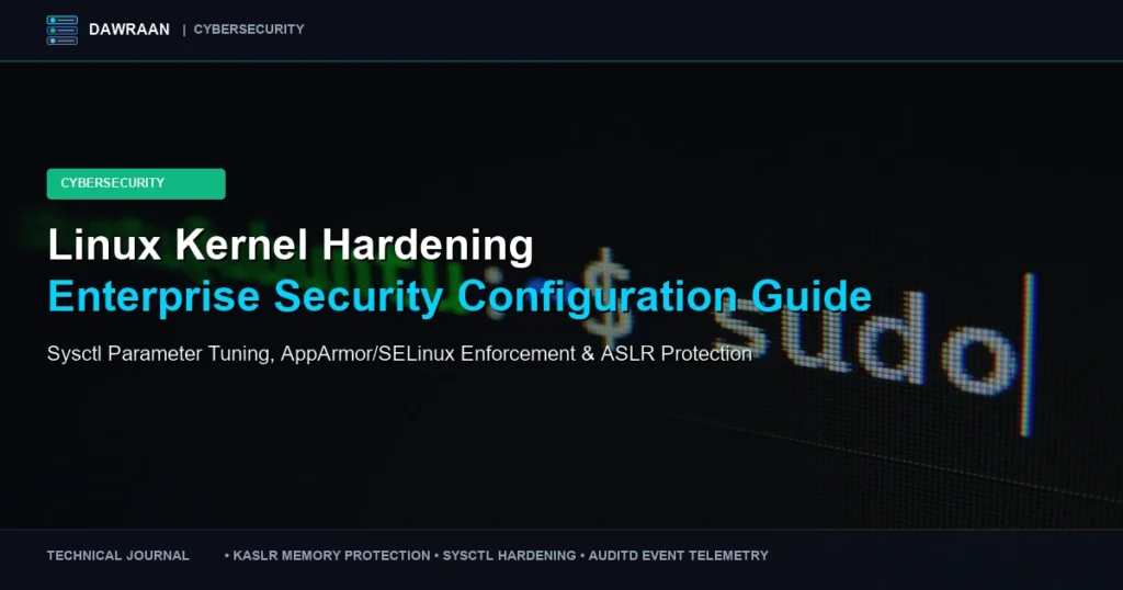 Linux Kernel Hardening: Enterprise Security Configuration Guide by Dawraan