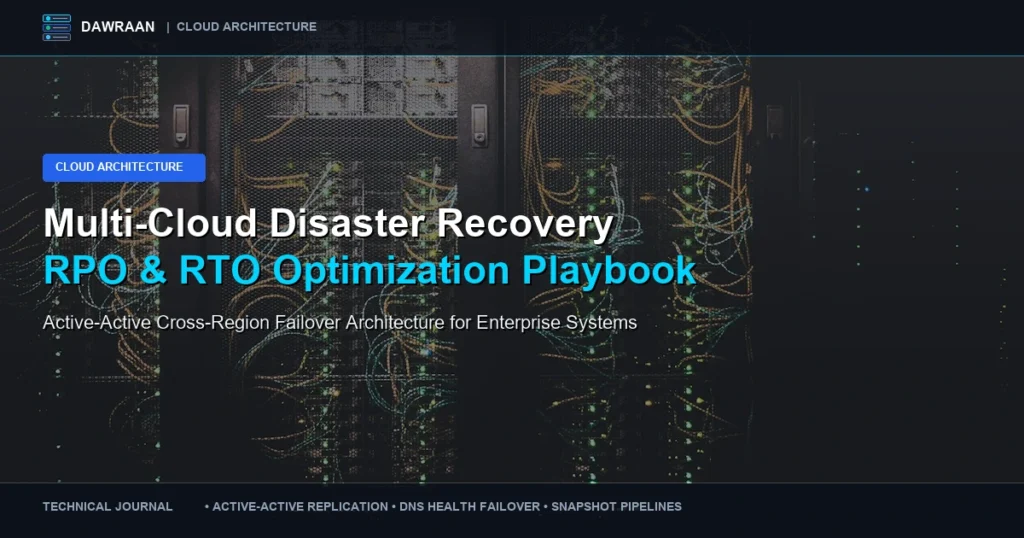 Multi-Cloud Disaster Recovery: RPO & RTO Optimization Playbook by Dawraan