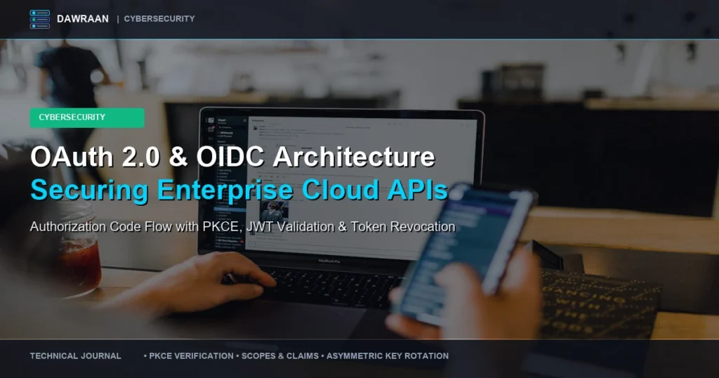 OAuth 2.0 & OIDC Architecture: Securing Enterprise Cloud APIs by Dawraan