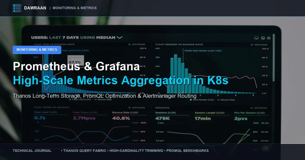 Prometheus & Grafana: High-Scale Metrics Aggregation for Kubernetes by Dawraan