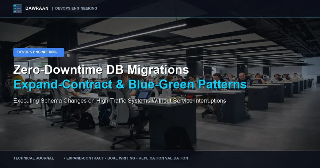 Zero-Downtime Database Migrations: Blue-Green & Expand-Contract Patterns by Dawraan