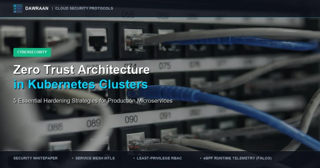 Zero Trust Architecture in Kubernetes Clusters Security Hardening by Dawraan